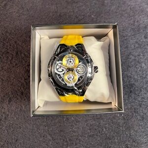 Invicta Activa Drift Men's Watch-44mm MOD-ACW9349-006 Yellow&Black(NWT)